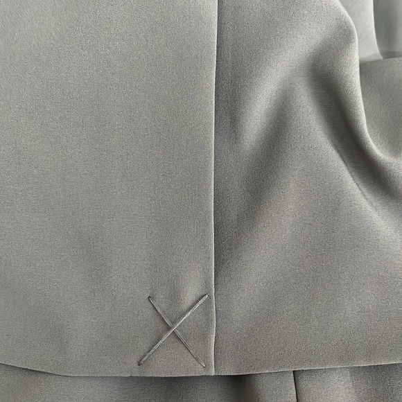 Zac Posen Z Spoke Lord & Taylor Draped Sleeveless Dress in Grey - NEW - Size 8 - Picture 9 of 9